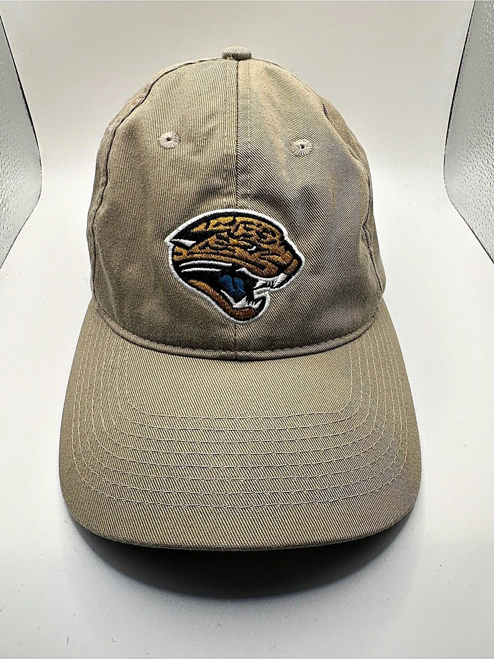 Jacksonville Jaguars Game Day Youth Khaki Adjustable Football Hat